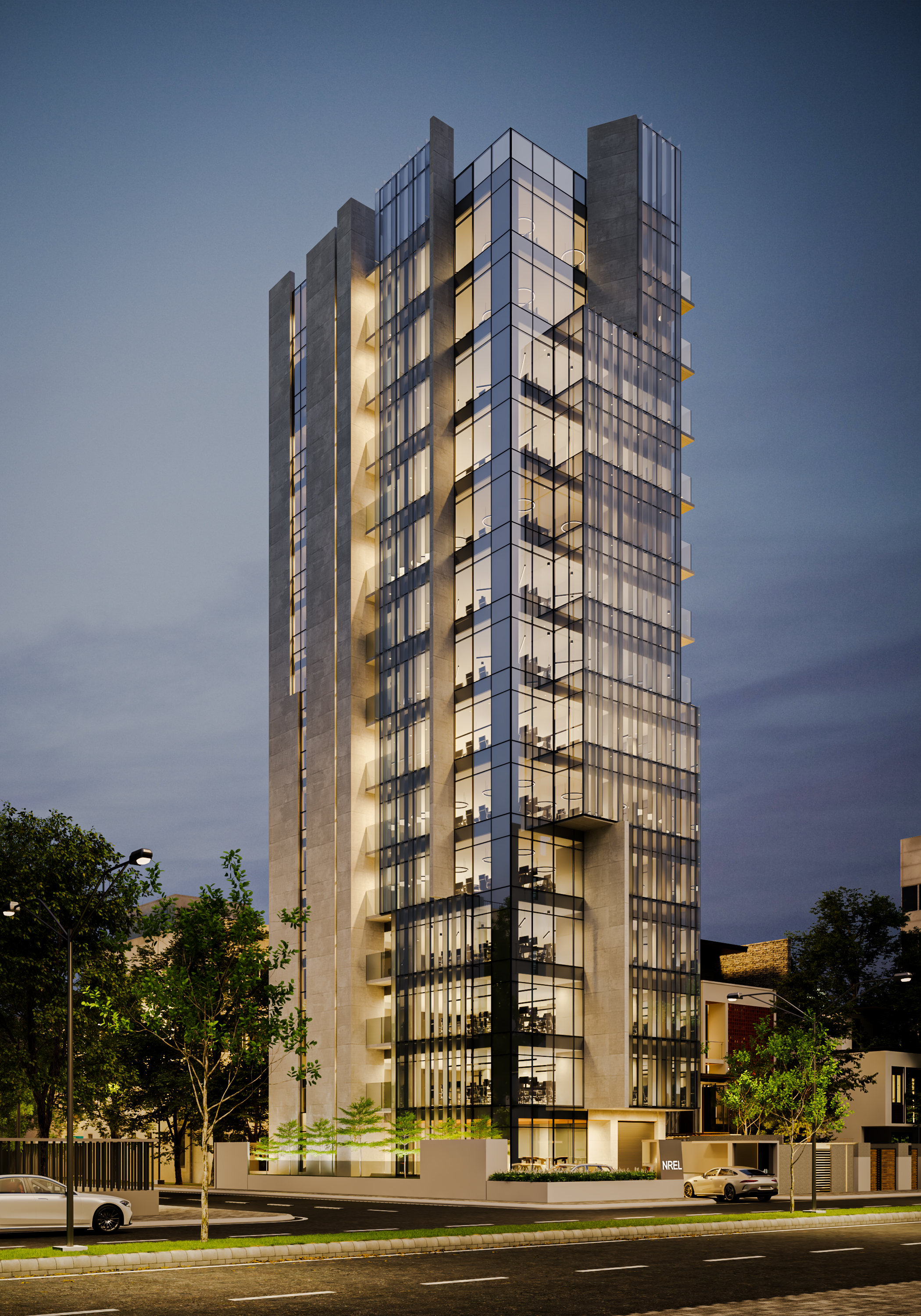 Navana Khodeza Pinewood - Night view